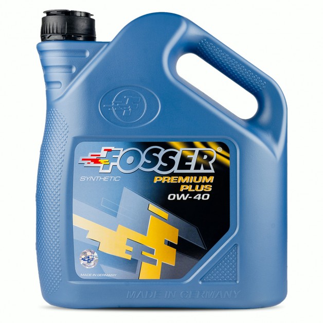 Моторное масло FOSSER Premium Plus 0W-40, 5л