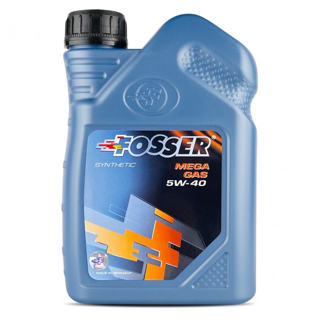 Моторное масло FOSSER Mega Gas 5W-40, 1л