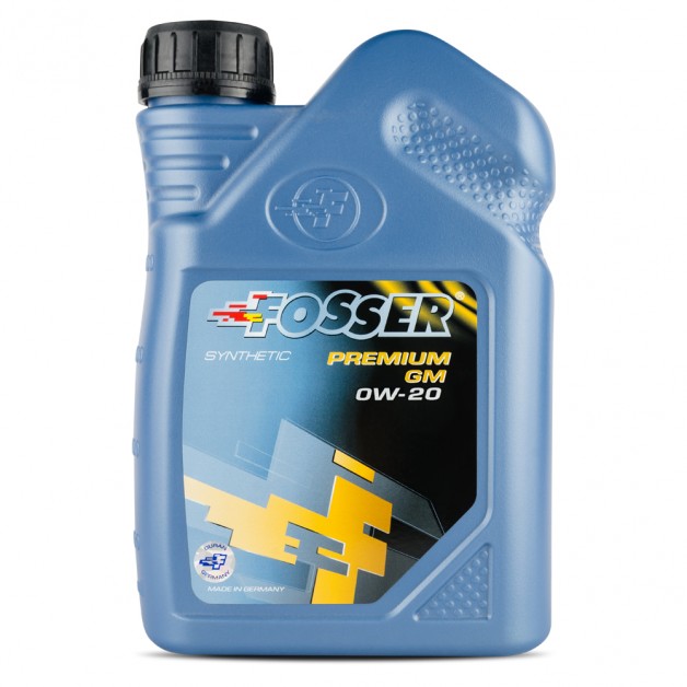 Моторное масло FOSSER Premium GM 0W-20, 1л