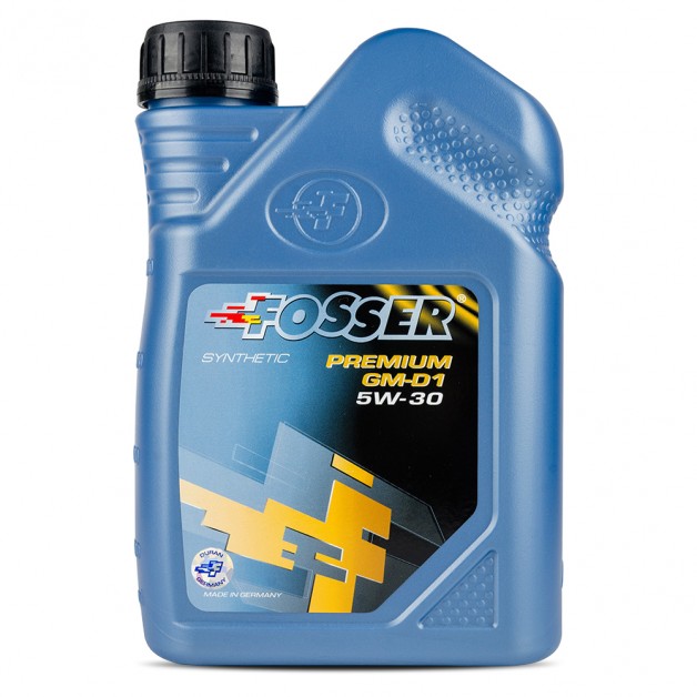 Моторное масло FOSSER Premium GM-D1 5W-30, 1л