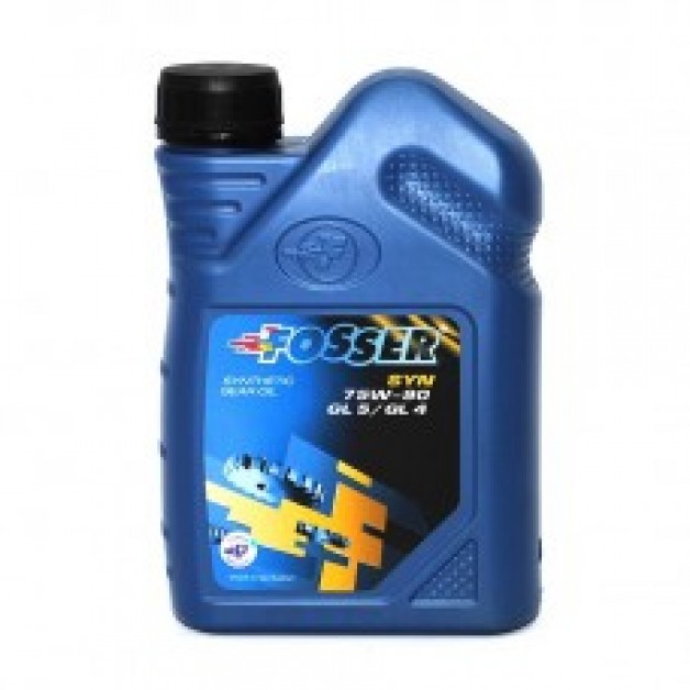 Трансмиссионное масло FOSSER Syn 75W-90 GL5/GL4, 1л