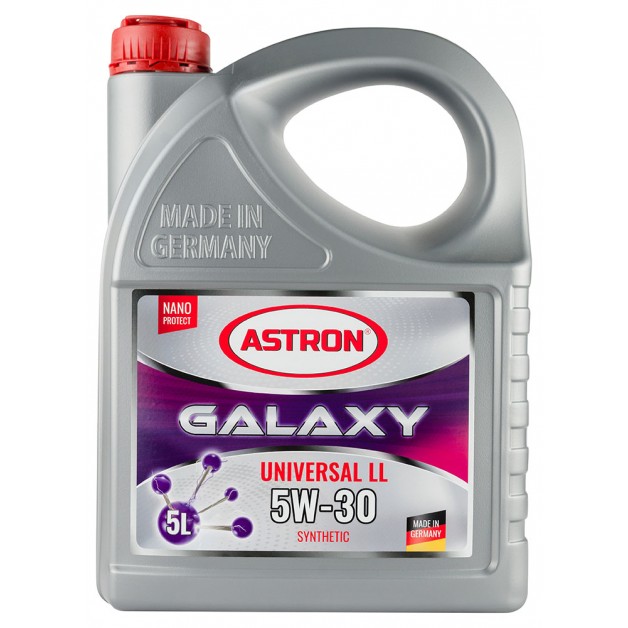 Моторное масло Astron Galaxy Universal LL 5W-30, 4л
