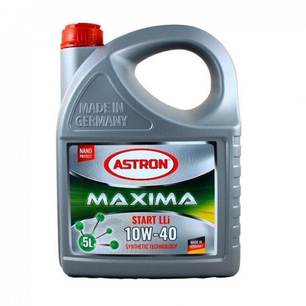 Моторное масло Astron Maxima Start LLi 10W-40, 5л