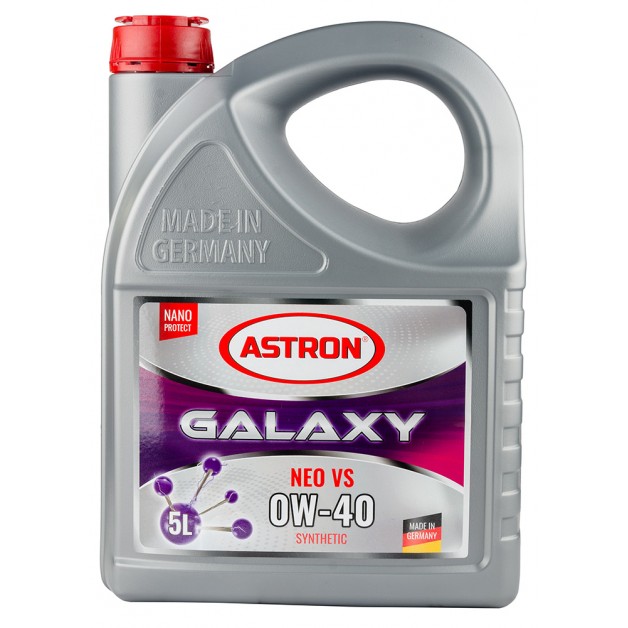 Моторное масло Astron Galaxy NEO VS 0W-40, 5л