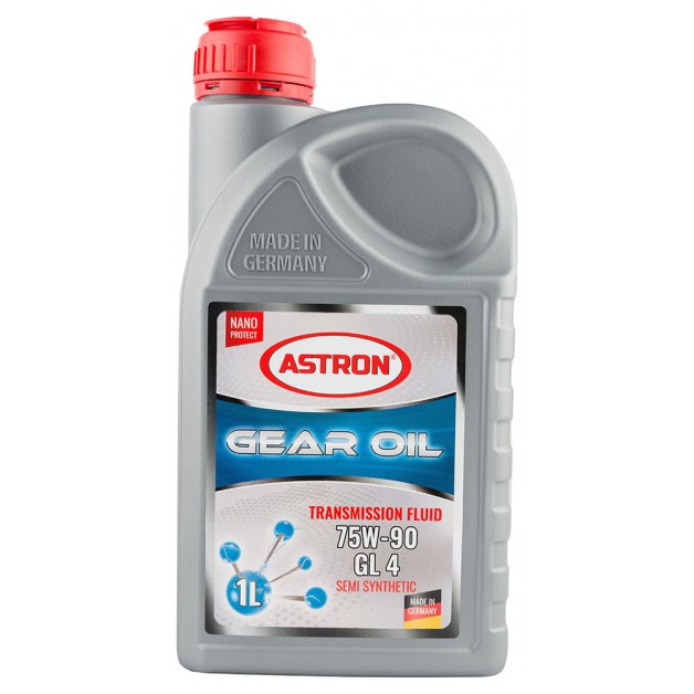Трансмиссионное масло Astron Semi Synthetic 75W-90 GL 4, 1л