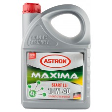 Моторное масло Astron Maxima Start LLi 10W-40, 4л