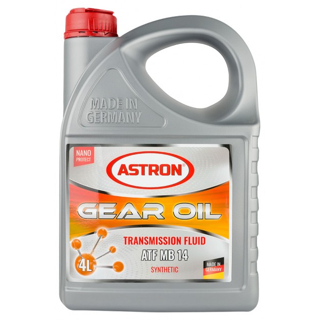 Трансмисионное масло Astron ATF MB 14, 4л