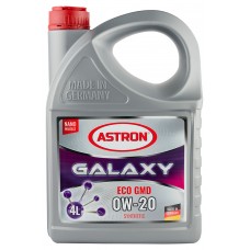 Моторное масло Astron Galaxy Eco GMD 0W-20, 4л