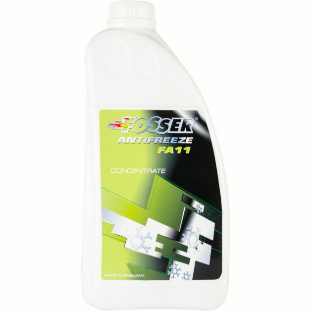 FOSSER Antifreeze FA 11 зеленый, 1,5л (концентрат)