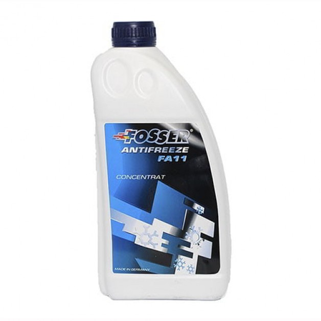 FOSSER Antifreeze FA 11 синий, 1,5л (концентрат)