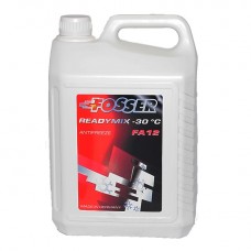 FOSSER Antifreeze FA12 Ready Mix -30°C, красный, 5л